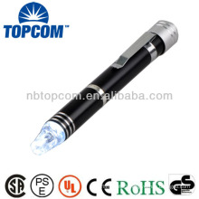 Multi tool led pen light with clip